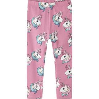 Name It Mauve Orchid Unicorn Leggings