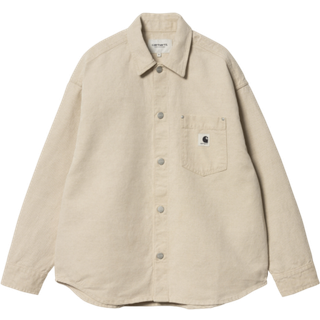 W' Ethel Shirt Jac - Natural (Rinsed) - Carhartt WIP - Beige XS
