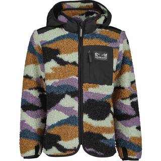 Didriksons Kids' Exa Printed Full Zip 2 Mountain Flow, 160