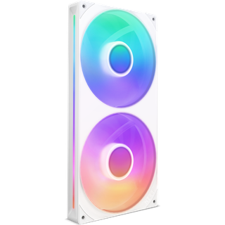 NZXT F280 RGB Core 280mm Unibody blæser (hvid)