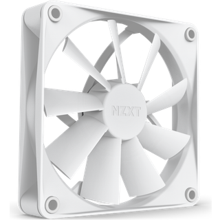 NZXT F120Q Quiet Airflow - 120mm - Hvid - Single - Kabinet Køler