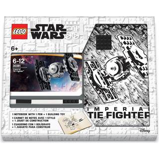 LEGO Bags Notesbog Star Wars Tie Fight - Hvid