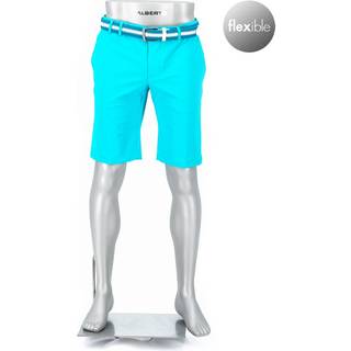 Alberto Golf Herren Golfshorts blau Slim Fit