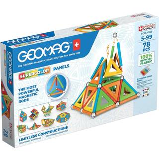 Geomag superfarvede magnetiske fliser lavet af genbrugsmateriale