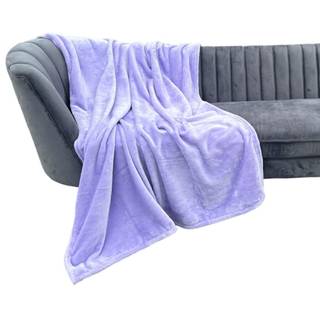 Continental Bedding - Super Soft Flannel Fleece Through T?ppe let 320 gsm Fantastisk til sofaer sofaer senge camping og rejser hele rummet f?les