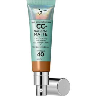 It Cosmetics CC+ Cream Natural Matte Foundation For Oily Skin SPF40 Rich Honey 32 ml