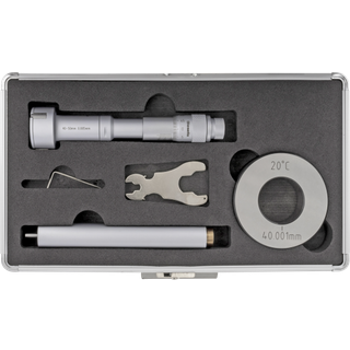 Indv. 3-pkt mikrometer 40-50mm m/forl.+kontrolring
