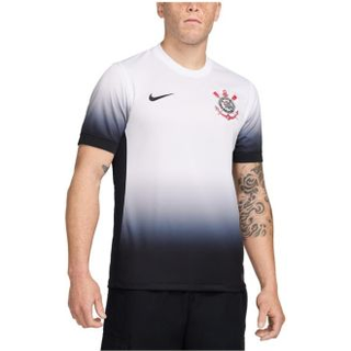 S.C. Corinthians 2024/25 Stadium Home Nike Dri-FIT Replica-fodboldtrøje til mænd - hvid - 3XL