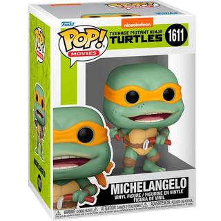 Teenage Mutant Ninja Turtles POP! Movies Vinyl Figure Michelangelo Sausage Link Nunchucks 9 cm