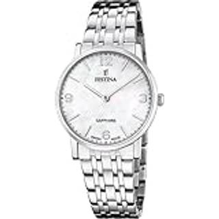 Festina F20047/2 Damenarmbanduhr mit Perlmuttblatt