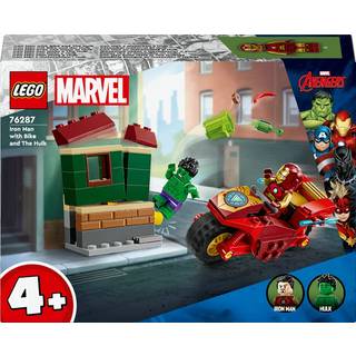 LEGO Super Heroes Iron Man med motorcykel og Hulk 76287