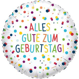 Alles Gute Zum Geburtstag Konfetti Folienballon