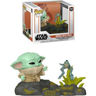 Star Wars POP! Deluxe Vinyl Figure Din Grogu w/Frog 9 cm