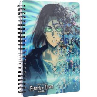 Attack on Titan Notebook with 3D-Effect Blue