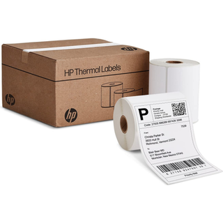 HP 4 x 6 Direkte termiske forsendelsesetiketter 2 ruller 250 ark pr. Rulle Multipurpose Termiske etiketter til personlig eller forretningsm?ssig