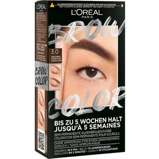 L’Oréal Paris Brow Color semi-permanent øjenbrynsfarve 3.0 mørkebrun