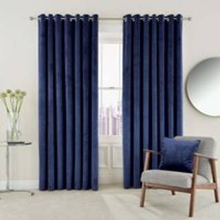 Helena Springfield Helena Springfield Blue Velvet Escala Curtains