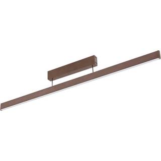 Lucande Smart LED-loftslampe Mylosh, kaffe, CCT, Tuya