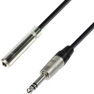 Balanced Cable REAN® Jack female TRS to Jack TRS - 1.5 m - Adam Hall Cables