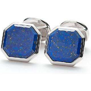 Alexander Lynggaard CPH Hope Square Facet manchetknapper i sølv med lapis