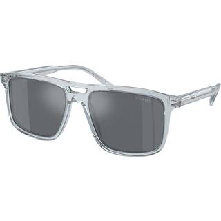 Prada PR A22SF Asian Fit 19T175 58 Solbriller Mænd Blue - Transparent Azure Blue - 58mm