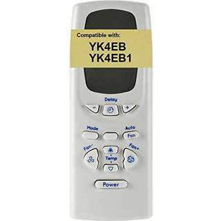 Udskiftning til GE klimaanlæg fjernbetjening YK4EB1 fungerer til AEZ10AP AEZ10APH1 AEZ10AQ AEZ10AQH1 AEZ10AQH2 AEZ10AQQ1 AEZ10AQQ2 AEZ10AT AEZ10A