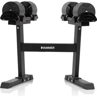 Hammer Sport Smartlock dumbbell set 40 kg, 2x20 kg (Par)