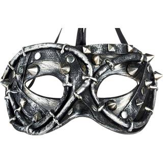 Techno Rose Steampunk Augenmaske mit Nieten