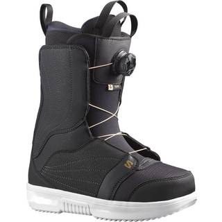 Salomon Pearl BOA 2024 Snowboardstøvler - 22.0 - black/white/gold