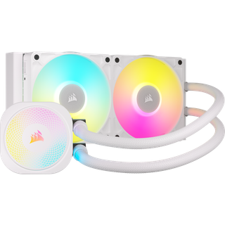 Corsair iCUE LINK TITAN 240mm RX RGB CPU-vandkøler (hvid)