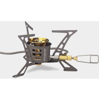 Multifuelkøkken Primus OmniLite Titanium, 2600 W + brændstofpumpe + multiværktøj + vindskærm + varmereflektor + opbevaringspose, + Power Fuel (1 liter)
