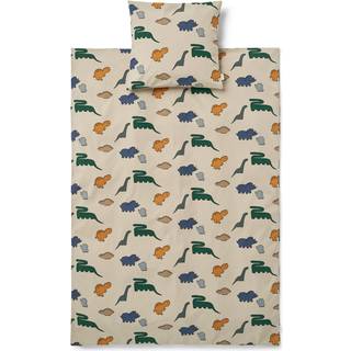 LIEWOOD Ingeborg Sengesæt 100x135 Tremmeseng, Dinosaurs/Mist