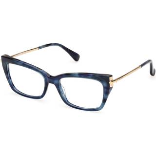 Max Mara Kvinde MM5137 092 Optiske stel Acetat Blå Cat Eye Normal