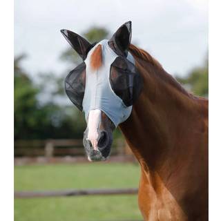 Premier Equine Fluemaske Komfort - Lysegrå / Medium