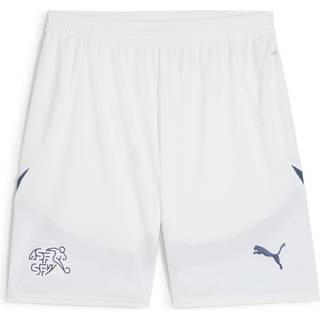 Men&#39;s Puma Switzerland 2024 Shorts, White, Size M, Clothing - Icy Blue - M