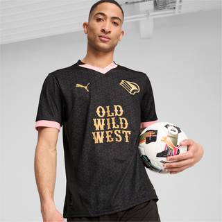 Men&#39;s Puma Palermo F.C. 24/25 Away Jersey, Black, Size S, Clothing - Gold - S