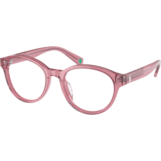 Polo Ralph Lauren Børn PP8546U 5220 Optiske stel Acetat Rosa Transparent Rund Normal