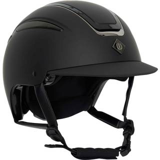Imperial Riding Olania Deluxe Ridehjelm m. Smalt Visor - Sort