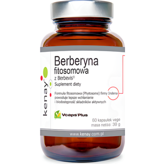Kenay - Phytosome Berberine med Berbevis 60 kapsler