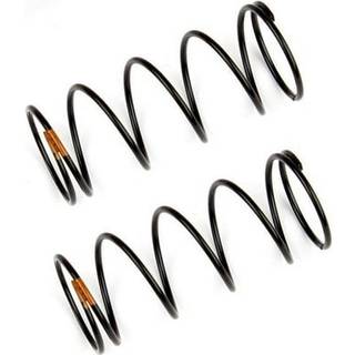 Team Associated - AE91836 - Front Shock Springs, orange, 5.10 lb in, L44mm