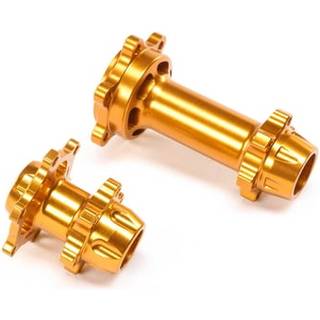 Losi - LOS362004 - Aluminum Hub Set, Machined, Gold: Promoto-MX