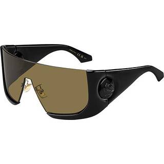 ETRO Kvinde ETROMACARON 807/70 Solbriller Plast Sort Brun Maske Normal