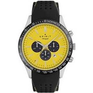 Spirit SP1011 Sports Chronograph Black Silicone Strap Watch - W27134