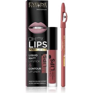 Eveline Cosmetics OH! my LIPS Matt Læbesæt 15 2 stk. - 2 stk.