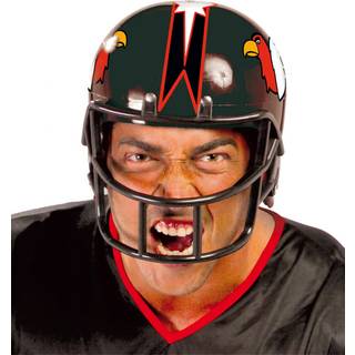 American Football Helm schwarz
