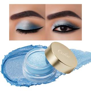 Oulac Blue Cream Eyeshadow ogs? til mark?rens store kapacitet meget pigmenteret ?jenskygge vandt?t og langvarig med fugtighedsformel. Shimmer Gli