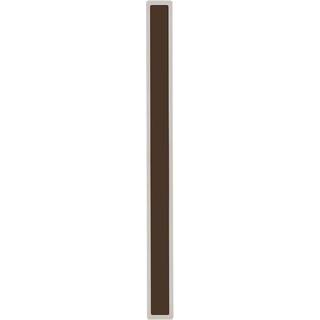 Væglampe LED 17W - 4000K, Corten, Hus IP65 - Kulør : Neutral