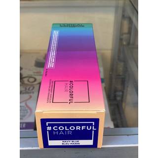 L’Oréal Professionnel Paris Hårfarver og nuancer Colorful Hair Colorful Hair Marineblå 90 ml (2.800,00 kr / 1 l) - 90 ml