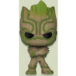 Funko Marvel actionfigur (Groot as Black Panther) - På lager i butik