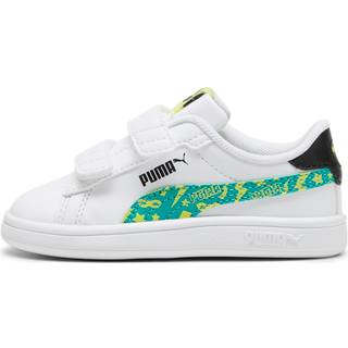 Puma Smash 3.0 Masked Hero Toddlers&#39; Sneakers, White, Size 21, Shoes - Lime Sheen - 21